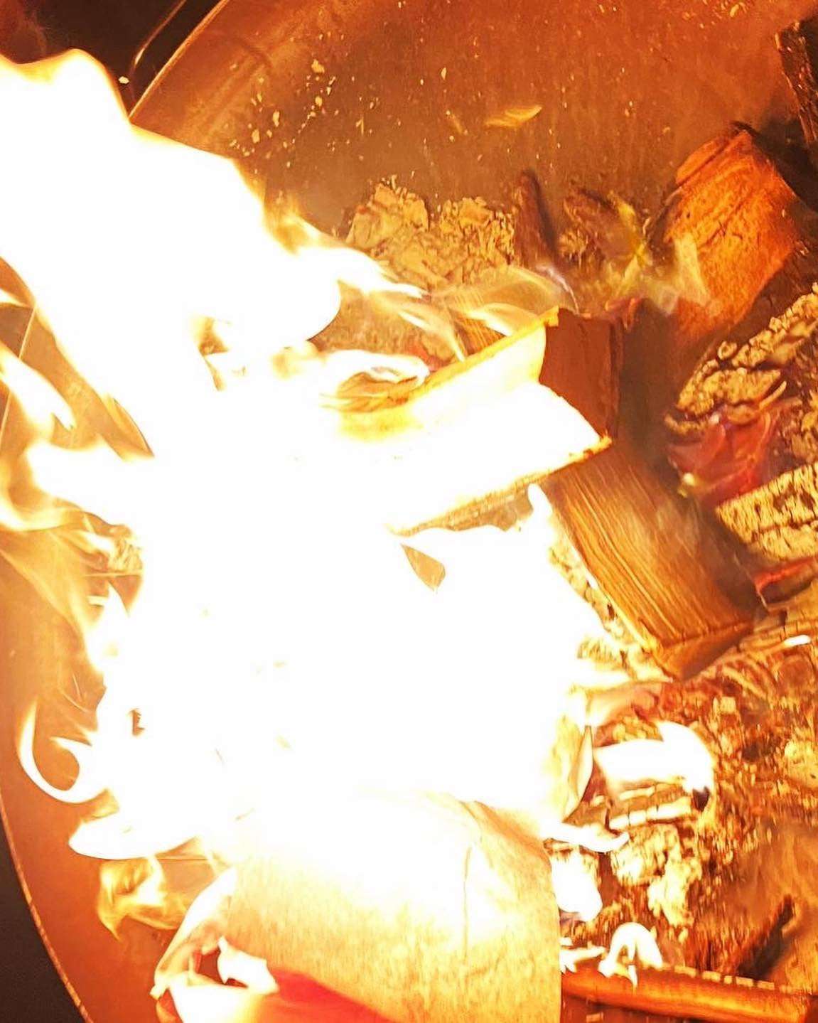Last night’s Peruvian Fire Ceremony 