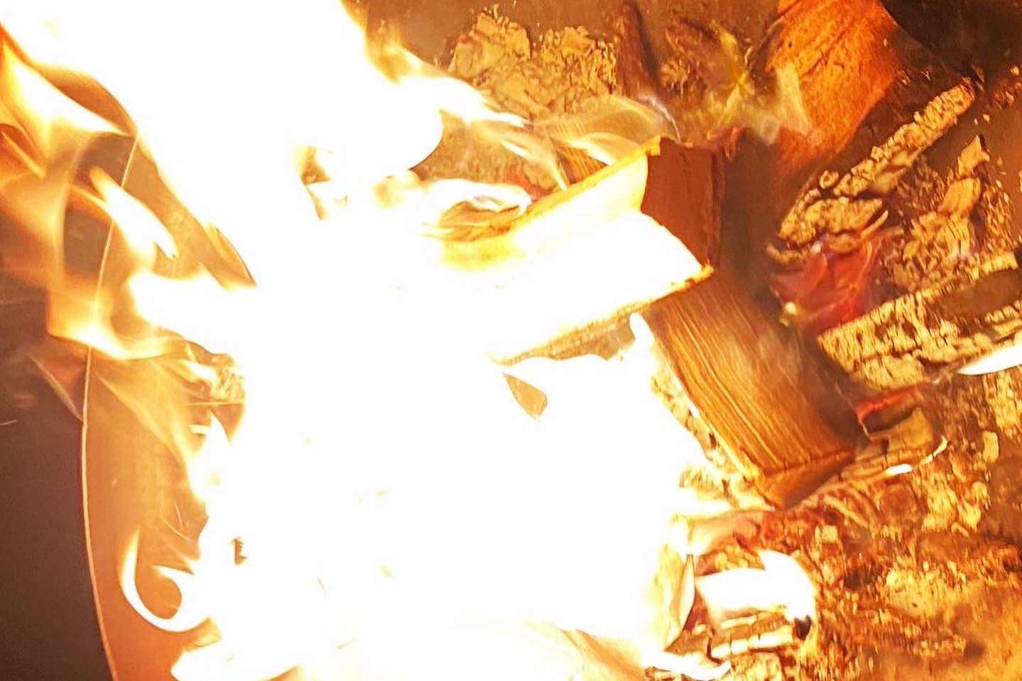 Last night’s Peruvian Fire Ceremony 